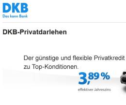 DKB Privatkredit